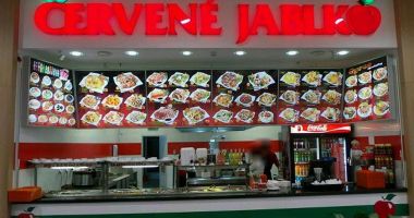 Červené jablko Šantovka