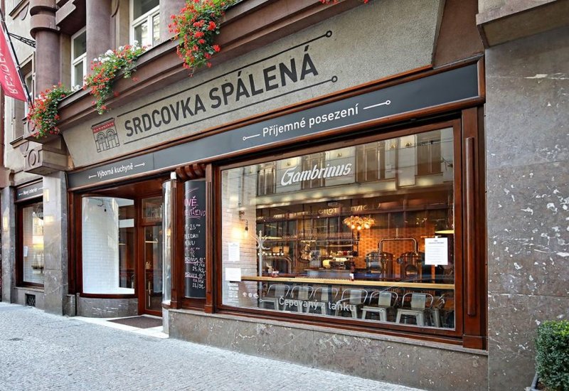 Srdcovka Spálená