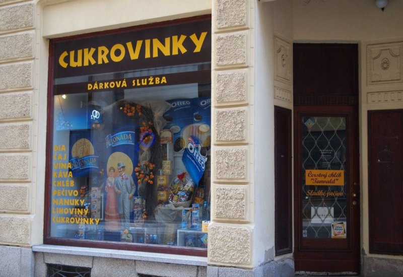 Cukrovinky Komenského
