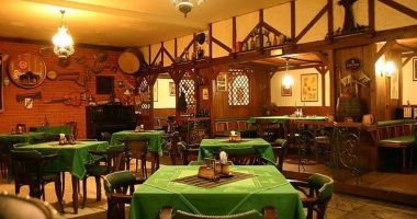 Zahradní restaurace hotelu Černý kůň