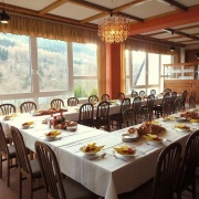 Restaurace hotelu Dlouhé Stráně