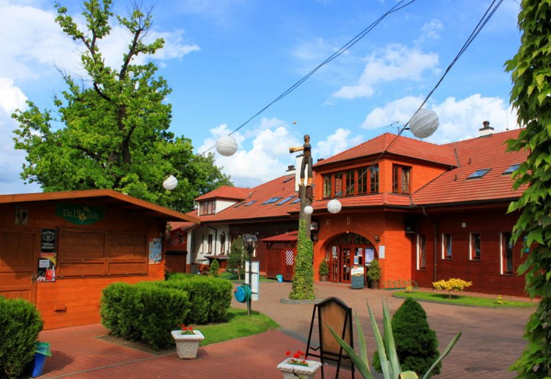 Golf club restaurant