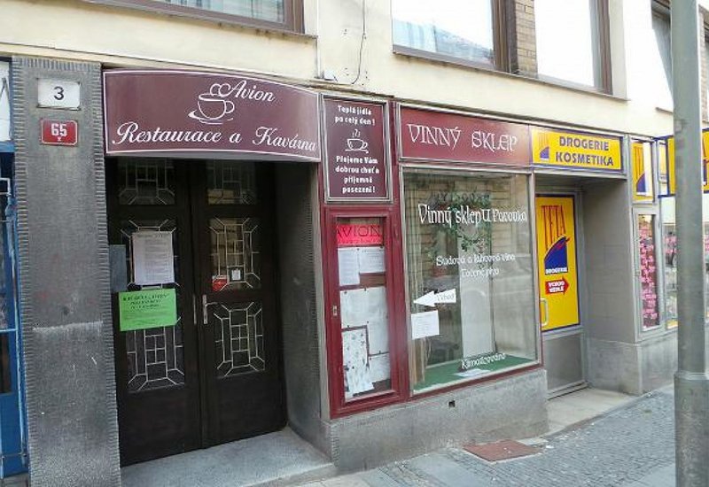 Restaurant a kavárna Avion