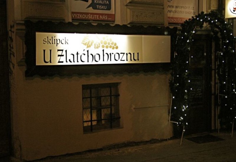 Sklípek U Zlatého hroznu