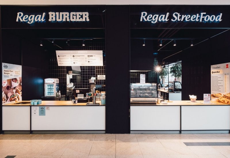 Regal Burger Harfa