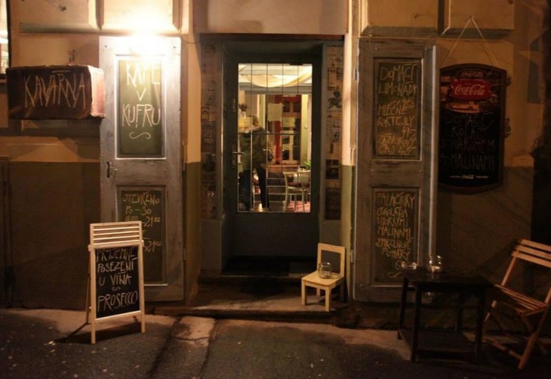 Kavárna Kafe v kufru